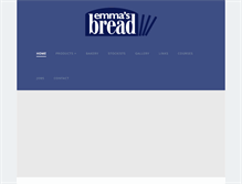 Tablet Screenshot of emmasbread.co.uk